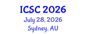 International Conference on Sociology and Criminology (ICSC) July 28, 2026 - Sydney, Australia