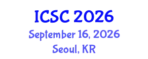 International Conference on Sociology and Criminology (ICSC) September 16, 2026 - Seoul, Republic of Korea
