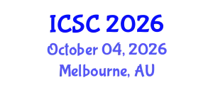 International Conference on Sociology and Criminology (ICSC) October 04, 2026 - Melbourne, Australia
