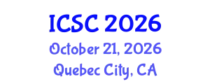 International Conference on Sociology and Criminology (ICSC) October 21, 2026 - Quebec City, Canada