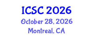 International Conference on Sociology and Criminology (ICSC) October 28, 2026 - Montreal, Canada