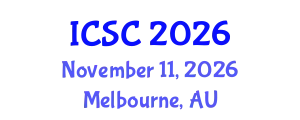 International Conference on Sociology and Criminology (ICSC) November 11, 2026 - Melbourne, Australia