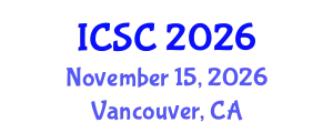 International Conference on Sociology and Criminology (ICSC) November 15, 2026 - Vancouver, Canada