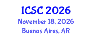 International Conference on Sociology and Criminology (ICSC) November 18, 2026 - Buenos Aires, Argentina