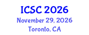 International Conference on Sociology and Criminology (ICSC) November 29, 2026 - Toronto, Canada