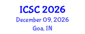 International Conference on Sociology and Criminology (ICSC) December 09, 2026 - Goa, India