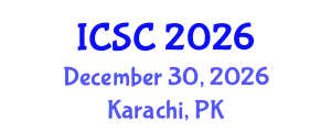 International Conference on Sociology and Criminology (ICSC) December 30, 2026 - Karachi, Pakistan