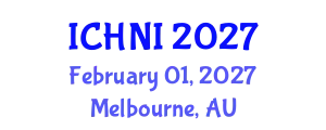 International Conference on Health and Nursing Informatics (ICHNI) February 01, 2027 - Melbourne, Australia