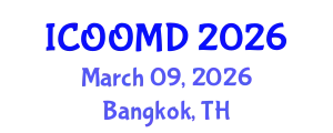 International Conference on Osteoporosis, Osteoarthritis and Musculoskeletal Diseases (ICOOMD) March 09, 2026 - Bangkok, Thailand