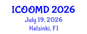 International Conference on Osteoporosis, Osteoarthritis and Musculoskeletal Diseases (ICOOMD) July 19, 2026 - Helsinki, Finland
