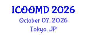 International Conference on Osteoporosis, Osteoarthritis and Musculoskeletal Diseases (ICOOMD) October 07, 2026 - Tokyo, Japan