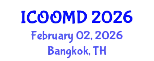 International Conference on Osteoporosis, Osteoarthritis and Musculoskeletal Diseases (ICOOMD) February 02, 2026 - Bangkok, Thailand
