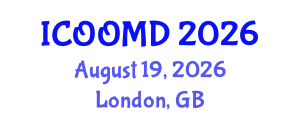 International Conference on Osteoporosis, Osteoarthritis and Musculoskeletal Diseases (ICOOMD) August 19, 2026 - London, United Kingdom