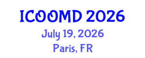 International Conference on Osteoporosis, Osteoarthritis and Musculoskeletal Diseases (ICOOMD) July 19, 2026 - Paris, France