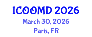 International Conference on Osteoporosis, Osteoarthritis and Musculoskeletal Diseases (ICOOMD) March 30, 2026 - Paris, France
