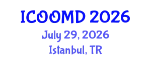 International Conference on Osteoporosis, Osteoarthritis and Musculoskeletal Diseases (ICOOMD) July 29, 2026 - Istanbul, Turkey