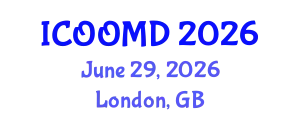 International Conference on Osteoporosis, Osteoarthritis and Musculoskeletal Diseases (ICOOMD) June 29, 2026 - London, United Kingdom