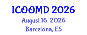 International Conference on Osteoporosis, Osteoarthritis and Musculoskeletal Diseases (ICOOMD) August 16, 2026 - Barcelona, Spain