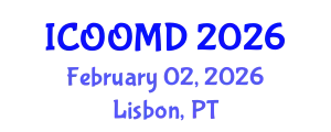 International Conference on Osteoporosis, Osteoarthritis and Musculoskeletal Diseases (ICOOMD) February 02, 2026 - Lisbon, Portugal