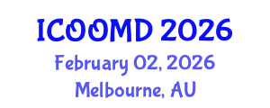 International Conference on Osteoporosis, Osteoarthritis and Musculoskeletal Diseases (ICOOMD) February 02, 2026 - Melbourne, Australia