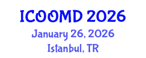 International Conference on Osteoporosis, Osteoarthritis and Musculoskeletal Diseases (ICOOMD) January 26, 2026 - Istanbul, Turkey
