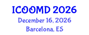 International Conference on Osteoporosis, Osteoarthritis and Musculoskeletal Diseases (ICOOMD) December 16, 2026 - Barcelona, Spain