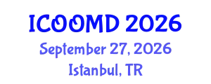 International Conference on Osteoporosis, Osteoarthritis and Musculoskeletal Diseases (ICOOMD) September 27, 2026 - Istanbul, Turkey