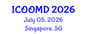 International Conference on Osteoporosis, Osteoarthritis and Musculoskeletal Diseases (ICOOMD) July 05, 2026 - Singapore, Singapore