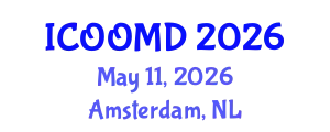 International Conference on Osteoporosis, Osteoarthritis and Musculoskeletal Diseases (ICOOMD) May 11, 2026 - Amsterdam, Netherlands