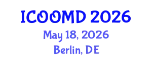 International Conference on Osteoporosis, Osteoarthritis and Musculoskeletal Diseases (ICOOMD) May 18, 2026 - Berlin, Germany