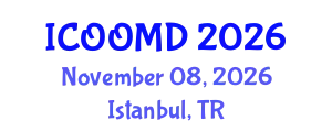 International Conference on Osteoporosis, Osteoarthritis and Musculoskeletal Diseases (ICOOMD) November 08, 2026 - Istanbul, Turkey