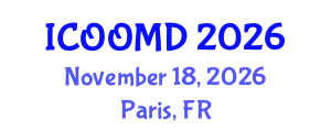International Conference on Osteoporosis, Osteoarthritis and Musculoskeletal Diseases (ICOOMD) November 18, 2026 - Paris, France
