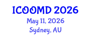 International Conference on Osteoporosis, Osteoarthritis and Musculoskeletal Diseases (ICOOMD) May 11, 2026 - Sydney, Australia