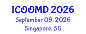 International Conference on Osteoporosis, Osteoarthritis and Musculoskeletal Diseases (ICOOMD) September 09, 2026 - Singapore, Singapore
