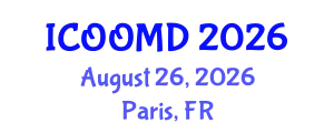 International Conference on Osteoporosis, Osteoarthritis and Musculoskeletal Diseases (ICOOMD) August 26, 2026 - Paris, France