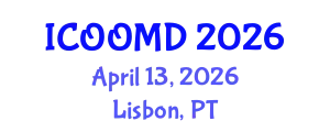 International Conference on Osteoporosis, Osteoarthritis and Musculoskeletal Diseases (ICOOMD) April 13, 2026 - Lisbon, Portugal