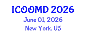 International Conference on Osteoporosis, Osteoarthritis and Musculoskeletal Diseases (ICOOMD) June 01, 2026 - New York, United States