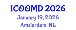 International Conference on Osteoporosis, Osteoarthritis and Musculoskeletal Diseases (ICOOMD) January 19, 2026 - Amsterdam, Netherlands