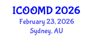 International Conference on Osteoporosis, Osteoarthritis and Musculoskeletal Diseases (ICOOMD) February 23, 2026 - Sydney, Australia