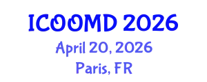 International Conference on Osteoporosis, Osteoarthritis and Musculoskeletal Diseases (ICOOMD) April 20, 2026 - Paris, France