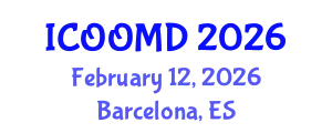 International Conference on Osteoporosis, Osteoarthritis and Musculoskeletal Diseases (ICOOMD) February 12, 2026 - Barcelona, Spain