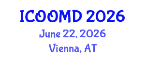 International Conference on Osteoporosis, Osteoarthritis and Musculoskeletal Diseases (ICOOMD) June 22, 2026 - Vienna, Austria