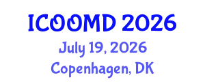 International Conference on Osteoporosis, Osteoarthritis and Musculoskeletal Diseases (ICOOMD) July 19, 2026 - Copenhagen, Denmark
