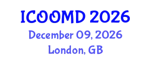 International Conference on Osteoporosis, Osteoarthritis and Musculoskeletal Diseases (ICOOMD) December 09, 2026 - London, United Kingdom