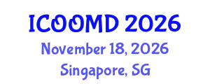 International Conference on Osteoporosis, Osteoarthritis and Musculoskeletal Diseases (ICOOMD) November 18, 2026 - Singapore, Singapore