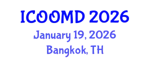International Conference on Osteoporosis, Osteoarthritis and Musculoskeletal Diseases (ICOOMD) January 19, 2026 - Bangkok, Thailand