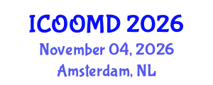 International Conference on Osteoporosis, Osteoarthritis and Musculoskeletal Diseases (ICOOMD) November 04, 2026 - Amsterdam, Netherlands