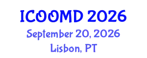International Conference on Osteoporosis, Osteoarthritis and Musculoskeletal Diseases (ICOOMD) September 20, 2026 - Lisbon, Portugal