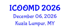 International Conference on Osteoporosis, Osteoarthritis and Musculoskeletal Diseases (ICOOMD) December 06, 2026 - Kuala Lumpur, Malaysia
