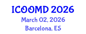International Conference on Osteoporosis, Osteoarthritis and Musculoskeletal Diseases (ICOOMD) March 02, 2026 - Barcelona, Spain